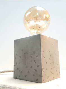 Beton kocka lámpa - könnycseppes