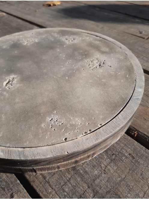 Concrete tray - rustic