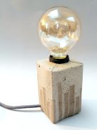 Concrete table lamp workshop